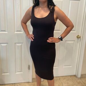 Popsugar Fitted Midi Tank Dress